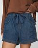 Pilcro 100% Cotton Ruched Flight Shorts - 2