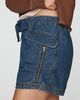 Pilcro 100% Cotton Ruched Flight Shorts - 3