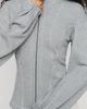 Pilcro 100% Cotton Seamed Zip-Up Jacket Top - 2