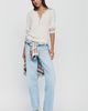 Pilcro 100% Cotton Slub Henley Top - 4