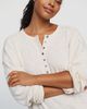 Pilcro 100% Cotton Slub Henley Top - 5