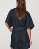 Pilcro 100% Cotton Wrap-Tie Denim Romper - 4