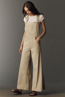Pilcro Adi Flare Denim Overalls