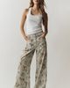Pilcro Adi Floral Mid-Rise Wide-Leg Jeans - 1