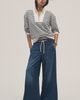Pilcro Adi Pull-On Mid-Rise Flare Jeans - 1