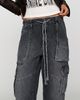 Pilcro Aleutian Peg High Rise Taper Utility Jeans - 2