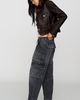 Pilcro Aleutian Peg High Rise Taper Utility Jeans - 3