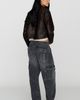 Pilcro Aleutian Peg High Rise Taper Utility Jeans - 4
