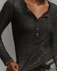 Pilcro Andie Ribbed Spotlight Henley Long-Sleeve Top by Pilcro - 3