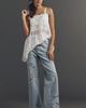Pilcro Austyn High-Rise Wide-Leg Embroidered Jeans by Pilcro - 1