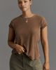 Pilcro Bennie Cotton Slim Crew Neck Tee - 1