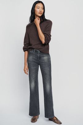 Pilcro Bronco Mid-Rise Bootcut Jeans