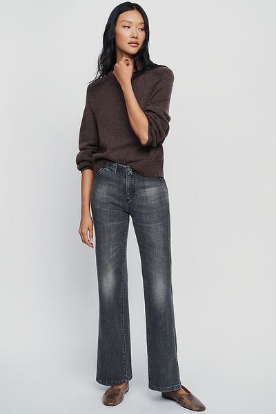 Pilcro Bronco Mid-Rise Bootcut Jeans