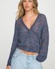 Pilcro Burnout Cardigan - 1