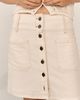 Pilcro Button-Front Mini Skirt - 2