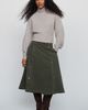 Pilcro Button Panel Midi Skirt - 1