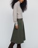 Pilcro Button Panel Midi Skirt - 2