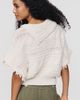 Pilcro Cable-Knit Fringed Sweater - 4