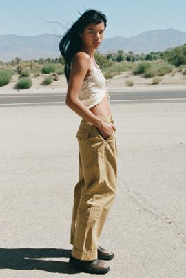 Pilcro Cade 100% Cotton Utility Chino Pants