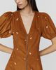 Pilcro Calder Puff-Sleeve Corduroy Mini Dress - 3