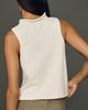 Pilcro Campbell 100% Cotton Roll Neck Sweater Tank - 4