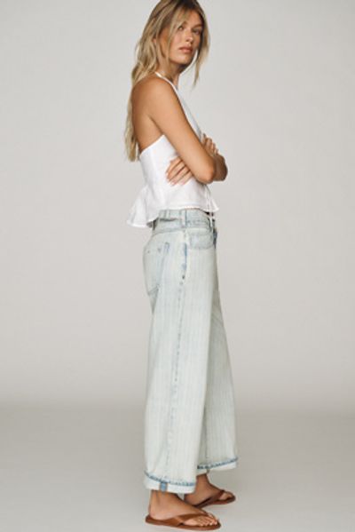 Pilcro Celeste Boyfriend Uncuffed Mid-Rise Relaxed Jeans