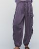 Pilcro Cleo Mid-Rise Balloon Cargo Pants - 2