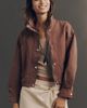 Pilcro Cohen Nylon Funnel-Neck Bomber Jacket - 2