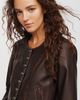 Pilcro Cora Faux Leather Cropped Biker Jacket - 3