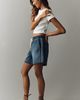 Pilcro Cotton Blend Drawstring Shorts - 1