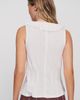 Pilcro Cotton Blend V-Neck Ruffle Tank Top - 3