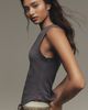 Pilcro Cotton Center Seam Tank Top - 4