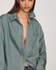 Pilcro Cotton Denim Buttondown Shirt - 4