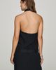 Pilcro Cotton Denim Halter Mini Dress - 3