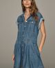Pilcro Cotton Denim Mini Shirtdress - 1