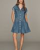 Pilcro Cotton Denim Mini Shirtdress - 3