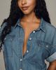 Pilcro Cotton Denim Mini Shirtdress - 7