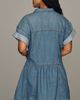 Pilcro Cotton Denim Mini Shirtdress - 8