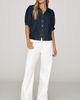 Pilcro Cotton Denim Puff-Sleeve Top - 2