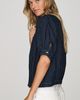 Pilcro Cotton Denim Puff-Sleeve Top - 3