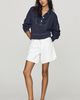 Pilcro Cotton East-West Pullover - 4