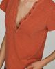 Pilcro Cotton Henley Tee - 2