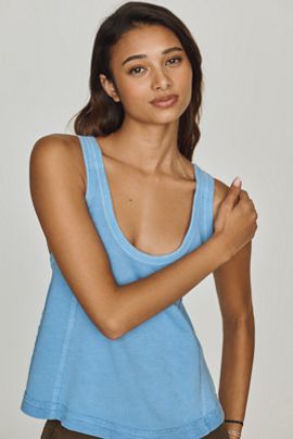 Pilcro Cotton Knit Swing Tank Top