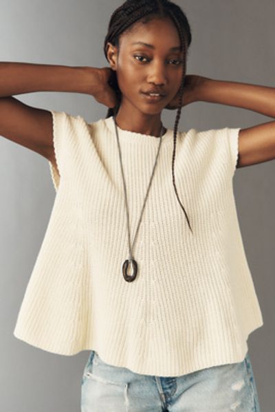 Pilcro Cotton Knit Swing Top