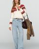 Pilcro Cotton Wool Blend Henley Sweater - 3