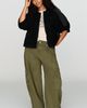 Pilcro Cotton Wool Blend Zip Up Cardigan - 8