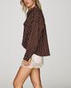 Pilcro Cropped Plaid Shirt Top - 2
