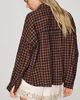 Pilcro Cropped Plaid Shirt Top - 4