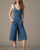 Pilcro Culotte Denim Jumpsuit - 4
