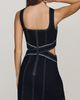 Pilcro Cutout Denim Mini Dress - 3